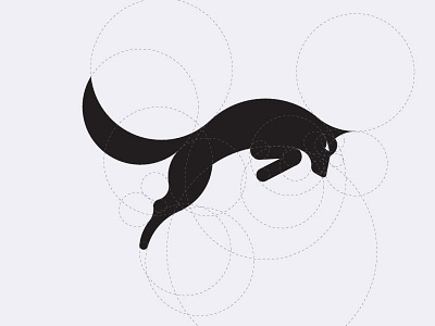 Geometric fox logo abstract brand branding design fox geometric ghiteadesign graphic design identity logo sign vector