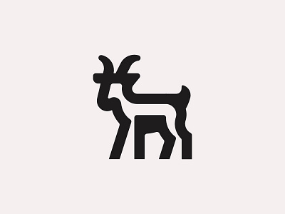 Goat - logo design brand identity branding creative creativity ghitea design goat logo logo designer logo grid simple stylized vector