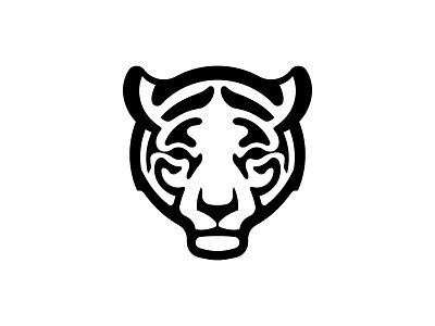 Tiger animal brand identity branding creative geometric ghitea design logo logo design logomark symbol tiger vector