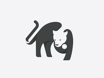 Panther / logo animal art brand identity cat creative dribbble feline ghitea design graphic design icon logo logo inspiration logo sign mark negative space logo panther startup symbol vector