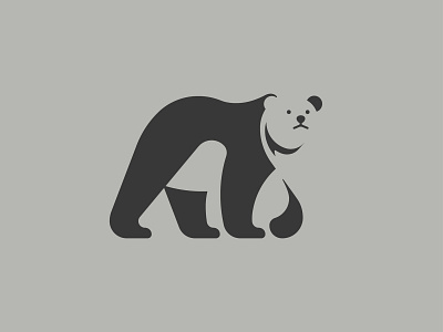 Bear / logo animal bear brand identity clean corporate identity creative emblem geometric ghitea design graphic design illustration logo logo designer logo inspiration logo sign mark negative space logo polar bear symbol vector