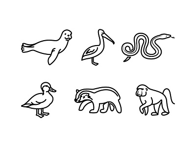 Animal icons