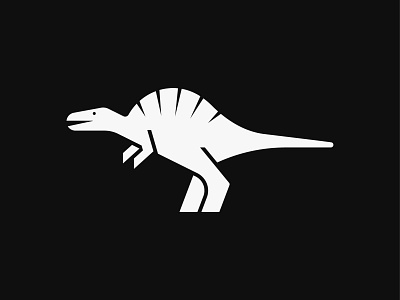 Spinosaurus animal clean creative design dino dinosaurus emblem geometric ghitea design graphic designer logo logo designer logo inspiration logo mark logo sign mark spinosaurus symbol vector web service branding