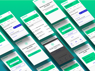 Mobile Dashboard bank account design fintech ui ui ux uidesign