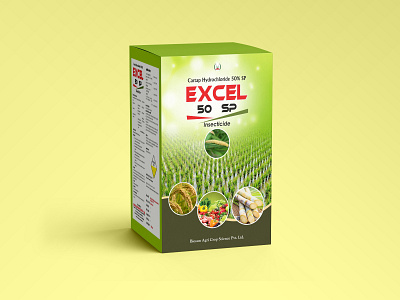 Excel_Cartap Hydrochloride 50% SP 3d app art branding creative design flat graphic design illustration logo minimal typography ui ux vector