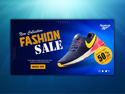 shoes banner any banner branding graphic design logo shoes banner