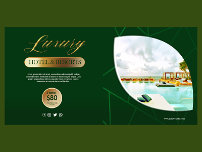 luxury resorts banner