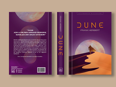 Book Cover Design/DUNE app design graphic design illustration typography