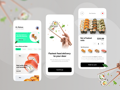 Special Food Delivery App Design app app design design ecommerce figma fish food food app food delivery mobile app ui