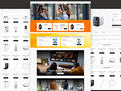 Electronic Ecommerce UI Template| Created by Erdal Kurt