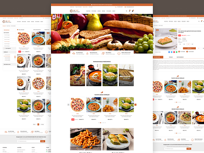 Food eCommerce UI Template Design | Created by Erdal Kurt ecommerce ecommerce design figma figma ecommerce figma template food ecommerce food template food theme restaurant ecommerce restaurant template template theme ui ui template ui theme ux