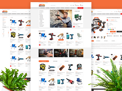 Hardware Ecommerce UI Template | Created by Erdal Kurt