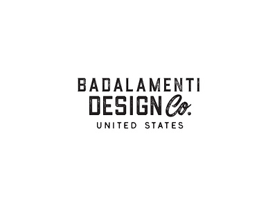 BDCo. | Badalamenti Design Co. branding design logo typography vector