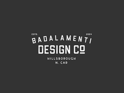 BDCo. | Badalamenti Design Co. branding design logo typography vector