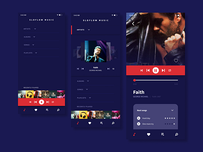 Music Player | 009 app daily 100 challenge dailyui dailyui010 design music app music player playback ui userexperience ux web webdesign