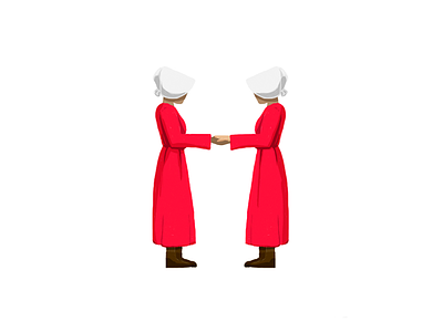 H is for the handmaid's tale in @36daysoftype 36days 36days h 36daysoftype 36daysoftype 05 criada handmaids tale handmaidstale hbo illustration red series