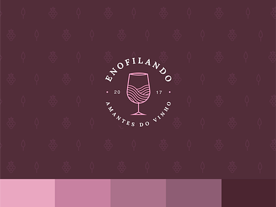 Logo/Branding Project for Enofilando brand brand design brand identity branding design design de logo design de marca logo logo design logotipo marca pink wine wine brand wine logo