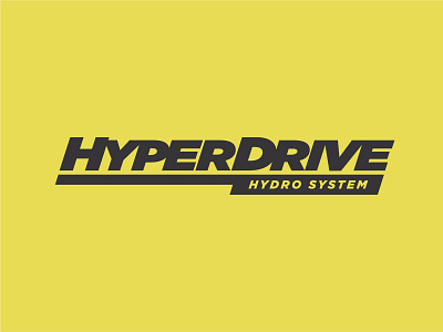 HyperDrive Logo branding logo vector