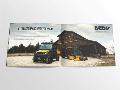 MDV Accessory Brochure - 2 of 3 branding brochure design design