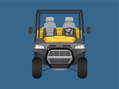 Utility Vehicle Illustration illustration vector