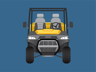 Utility Vehicle Illustration