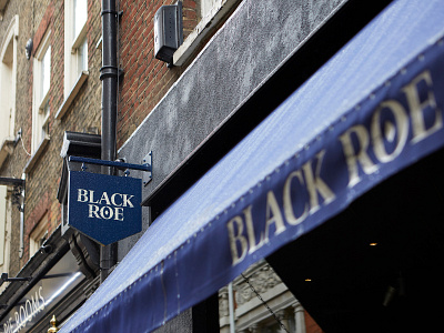 Black Roe Signage