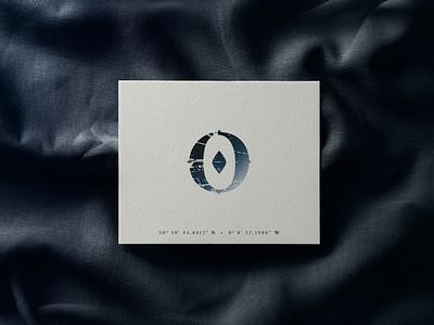 Black Roe Launch Invitation bearings brand brand identity branding branding design compass concept design invitation nautical restaurant visual identity