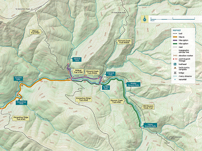 map for hiking book book map publication