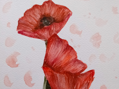 "Red poppies"