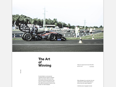 Formula Student business case free freebbble grid layout marketing minimalist racing top
