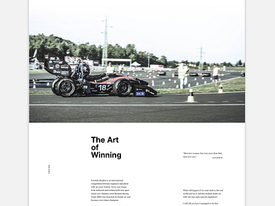 Formula Student business case