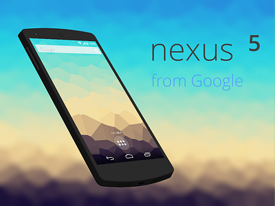 Nexus5 Model china design google mobile mobile phone model nexus nexus 5 phone photoshop ui