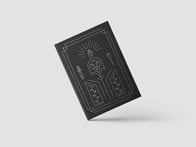 MONO bible book design graphic design illustration line line art monolinear packaging print