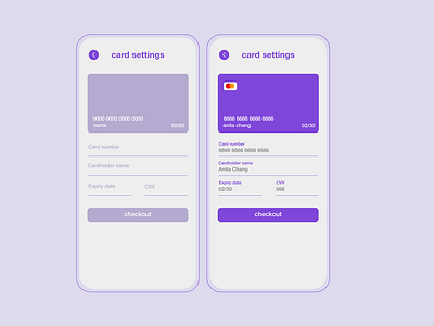 Daily UI Challenge 002 - Credit Card Checkout