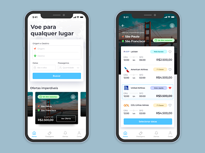 Flight Booking App app booking concept design flight flight app flight booking interface ui user interface ux