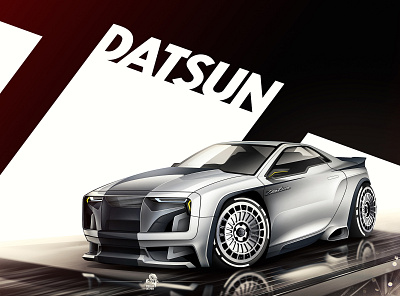 Datsun Concept adobe automotive car cardesign cg concept design illustration photoshop vehicle vehiculardesign