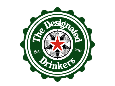 The Designated Drinkers frisbee logo team ultimate