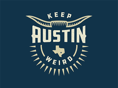 Austin City Badge austin branding city design graphic design logo texas