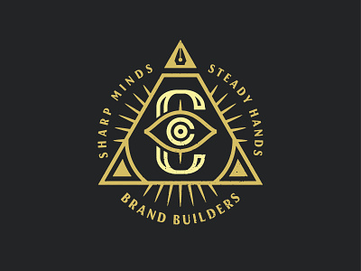 Canalluminati & Co. austin branding design graphic design illuminati illustration logo texas
