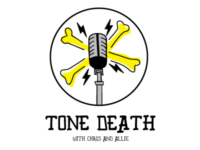 Tone Death bones comedy logo music podcast