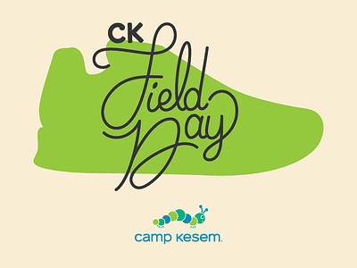 CK Field Day 2018 branding camp kesem field day illustration non profit
