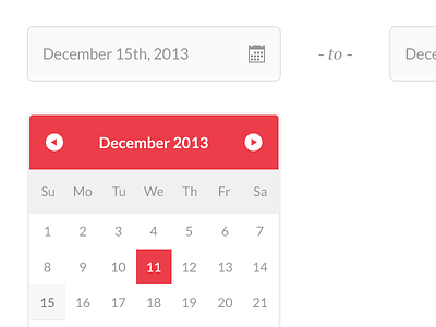 Datepicker Elements