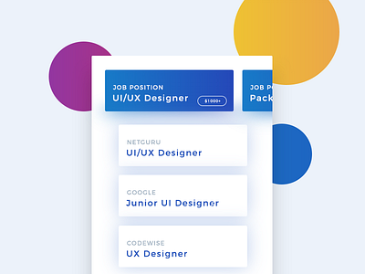 Daily UI #050 - Job Listing