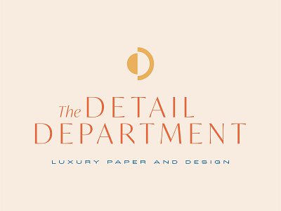 The Detail Department brand assets brand design brand identity branding identity identity branding logo logo design logo design branding