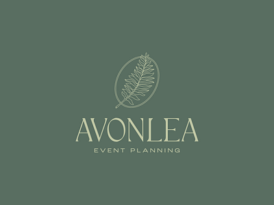 Avonlea Event Planning brandandidentity branding design hand drawn illustration logo logodesign