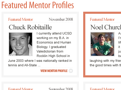 Featured Profiles