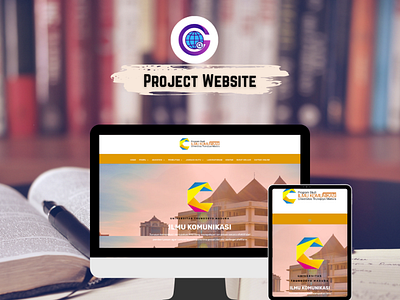 project website Komunikasi UTM (Universitas Trunojoyo Madura)