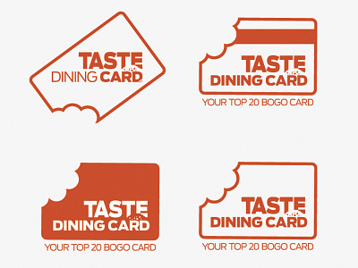 Taste Dining Card logo