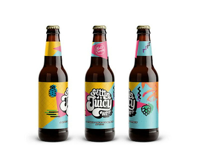 Gettin' Juicy 'Wit It aiga aiga charlotte beer beer branding beer and branding beer branding branding