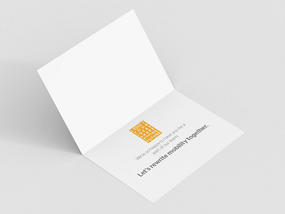 Continental Welcome Card (Inside) card continental continental employer branding employer brand employer branding stationery stationery design welcome welcome card
